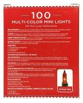 100 Multi-Color Mini Christmas Lights - 2 Pack