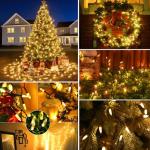 33ft Battery Operated LED Christmas String Lights