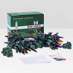 Hopolon 13ft Multicolor Christmas Lights - 2 Pack
