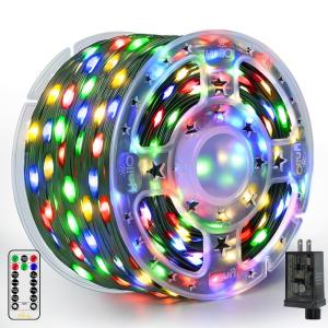 1000 LED Waterproof Christmas Lights with Remote