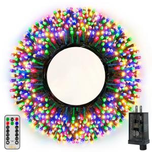 Ollny 500LED Colorful Christmas Tree Lights with Remote