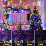 Ollny 500LED Colorful Christmas Tree Lights with Remote