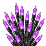 Purple 100 LED Waterproof Christmas String Lights