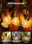 Brightown 50FT Outdoor String Lights with 25 G40 Bulbs