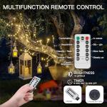 66ft 200 LED Warm White Battery String Lights