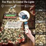 400 LED Christmas Tree String Lights with Remote