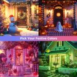 Minetom 33FT Color Changing Rope Lights with Remote