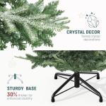 6.5ft Pre-Lit Aspen Fir Christmas Tree with Remote