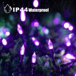 Purple 100 LED Waterproof Christmas String Lights