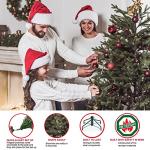 6.5 Foot Pre-Lit Aspen Fir Christmas Tree