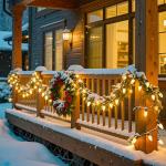25 Pack C9 Clear Incandescent Christmas Light Bulbs