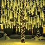 Outdoor Meteor Shower Christmas Lights - 24 Tubes