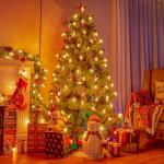 25 Pack C9 Clear Incandescent Christmas Light Bulbs