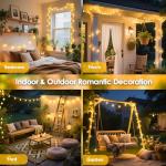 100 LED Globe String Lights with Remote Control