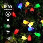 C9 LED Christmas Lights, 33ft Connectable String