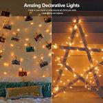300 Clear Christmas Lights String, 69.6ft
