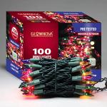 GLOWNOVA Multicolor Mini String Lights - 100 Count