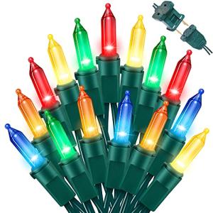 100 LED Multi Color Christmas Mini String Lights