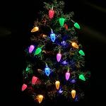 50 LED Multicolor C6 Waterproof Christmas Lights