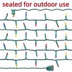 GLOWNOVA Multicolor Mini String Lights - 100 Count
