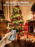 115FT Warm White LED Outdoor String Lights