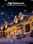 115FT Warm White LED Outdoor String Lights