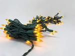 100 Gold Frost Christmas Lights - 18 Feet