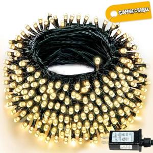 240LED 88Ft Connectable Christmas Lights with Timer