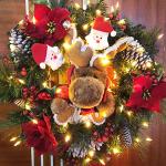 18ft Battery Operated LED Christmas Lights with Timer