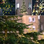 240LED 88Ft Connectable Christmas Lights with Timer