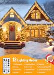1000 LED Outdoor Christmas Tree String Lights