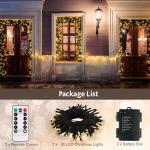Battery Operated 50 LED Fairy String Lights