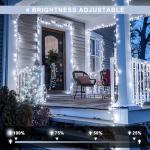 500 LED White Christmas Lights with Remote Control