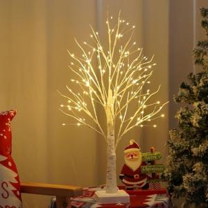 144 LED Birch Tree Lamp with Timer - Warm White
