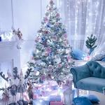 500 LED White Christmas Lights with Remote Control