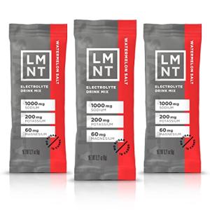 LMNT Watermelon Salt Zero Sugar Electrolyte Drink Mix