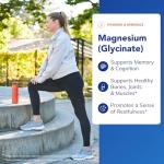 Magnesium Glycinate Supplement for Stress and Sleep