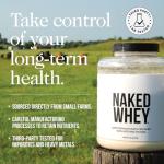 NAKED Whey Vanilla Protein Powder - 3 Simple Ingredients