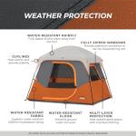 CORE 4-Person Cabin Tent with Gear Loft