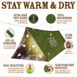 Survival Tent - Extra-Thick Thermal Mylar Shelter