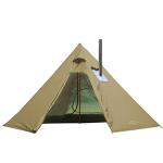 Lightweight 2-Person Tipi Hot Tent with Mesh