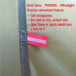 Lightweight 2-Person Tipi Hot Tent with Mesh