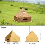 Hot Tent with Stove Jack for Camping and Hiking