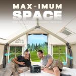 Inflatable Tent with Skylight for Camping 4-6 Person