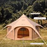 ShinHye 16.4ft Waterproof Bell Tent for Camping