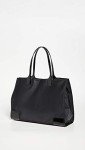 Tory Burch Ella Black Patent Tote Handbag