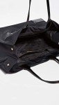 Tory Burch Ella Black Patent Tote Handbag