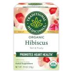 Organic Hibiscus Tea for Heart Health - 16 Bags