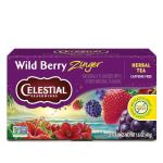 Wild Berry Zinger Herbal Tea Bags - Caffeine Free