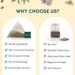 VAHDAM Assorted Herbal Tea Variety Pack - 36 Bags